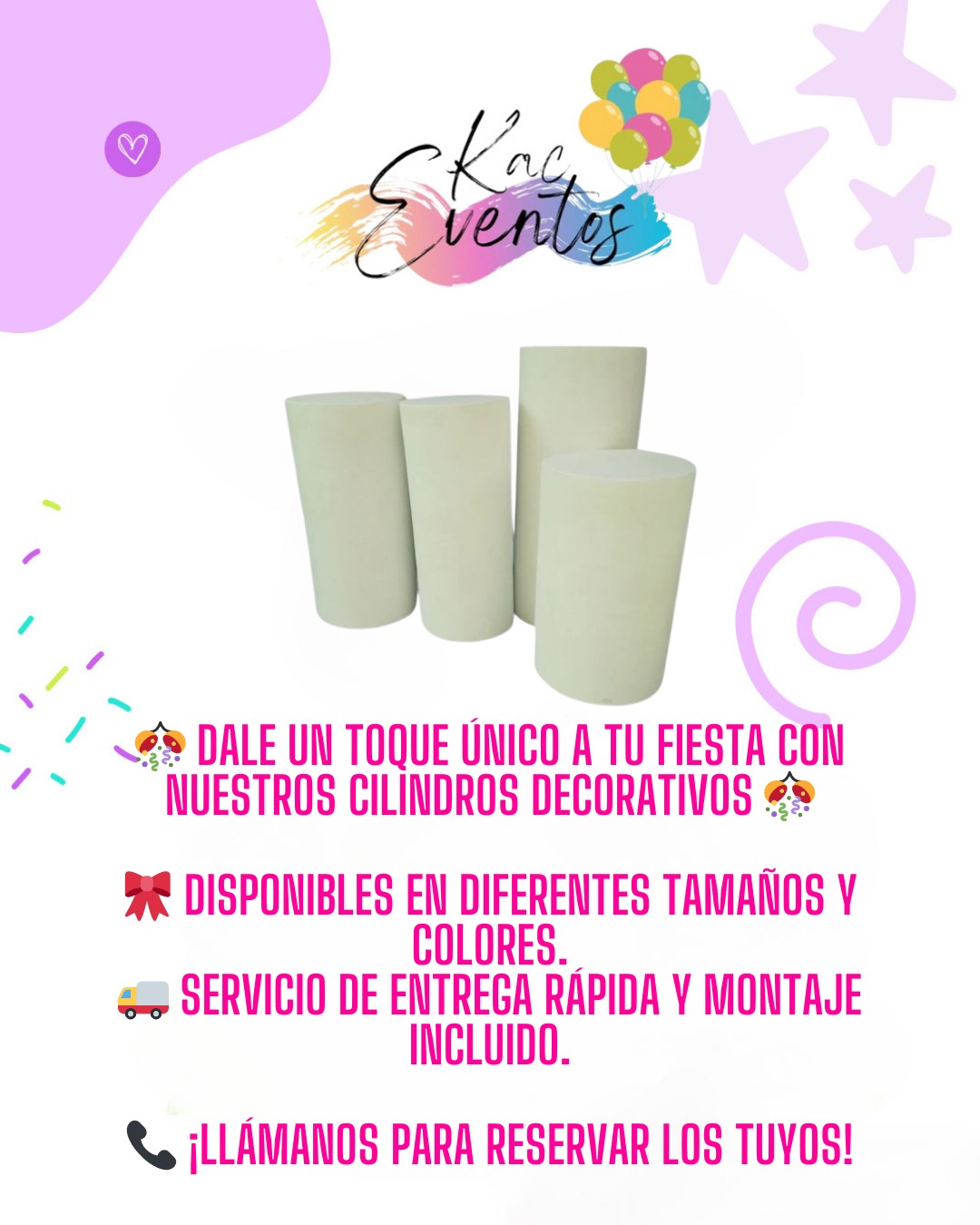 Cilindros Decorativos